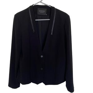 ElevenParis with Zipper Accent Blazer, Size 40